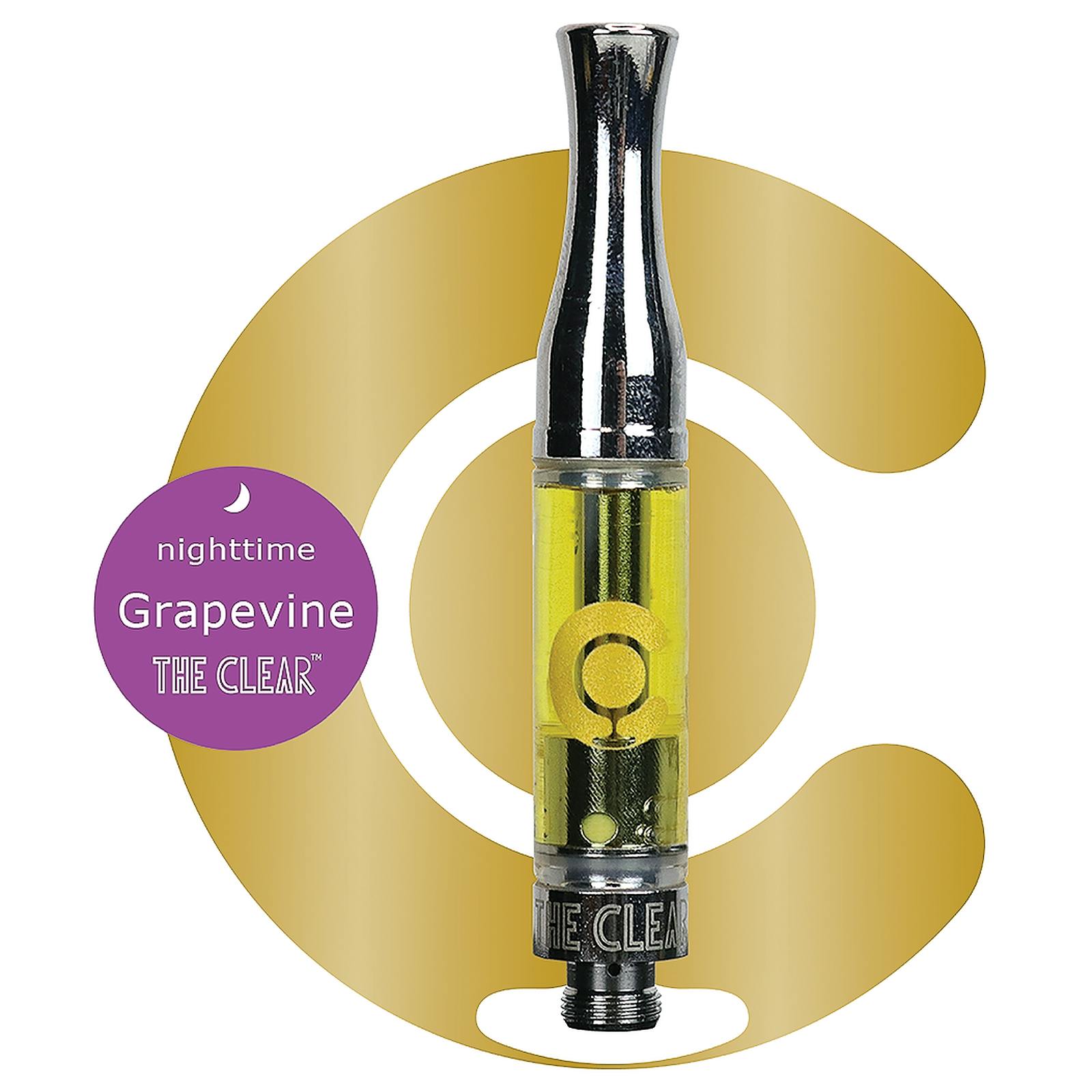 The Clear Elite Cartridge Grapevine 1g